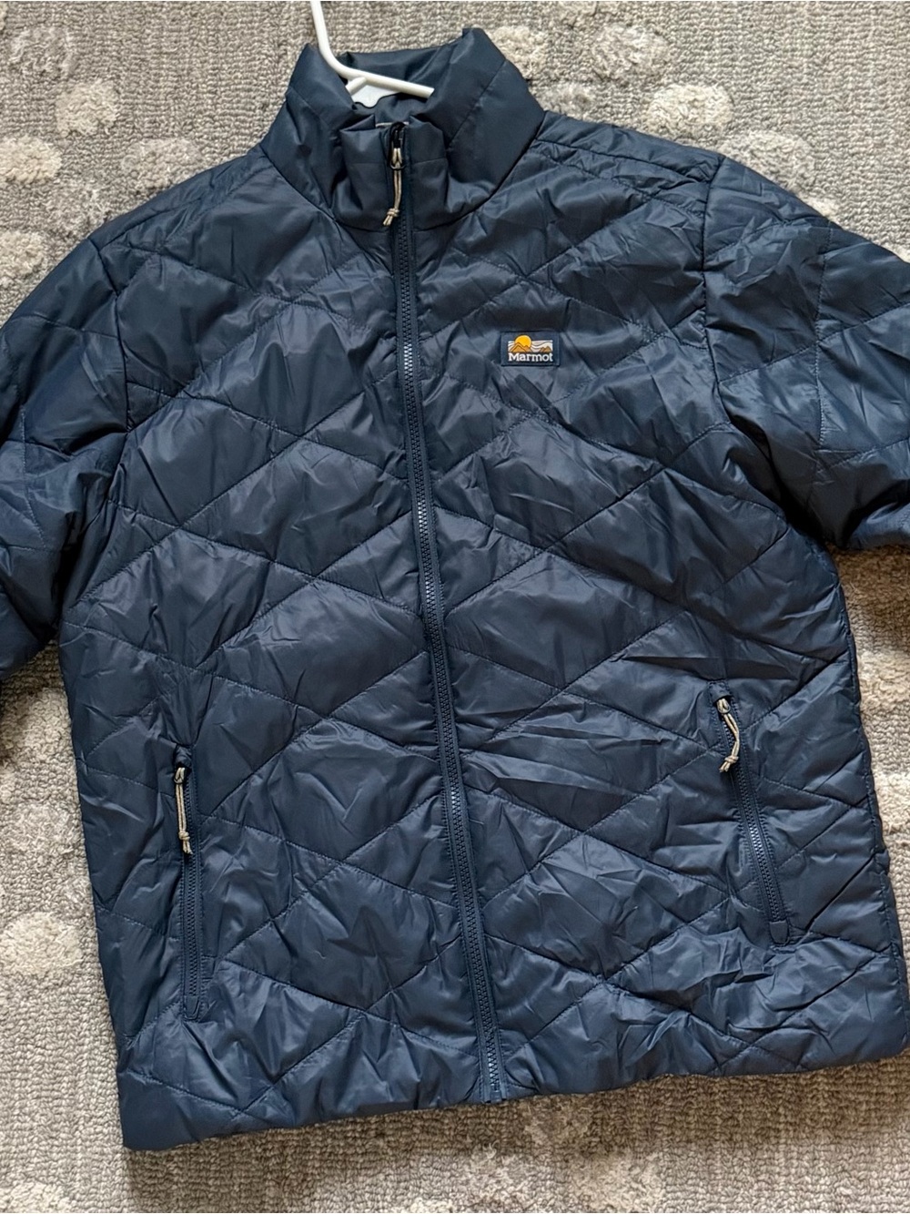 Marmot Lightweight Navy Puffer